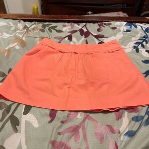 J Crew cotton and linen mini skirt